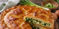 Ленивый пирог с луком и яйцом: быстрый рецепт для домашнего стола